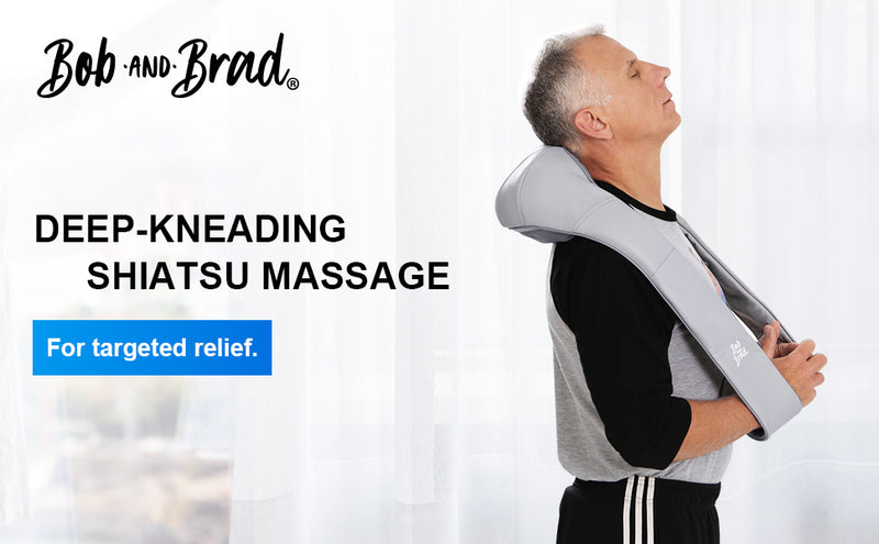 Bob and Brad EZBack Neck Back Massager Shiatsu Back Massager with