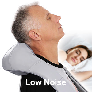 Bob and Brad Neck and Shoulder Massager with Heat, Electric Massagers for Neck and Back with Adjustable Straps, 3D Deep Tissue Shiatsu Kneading Massage for Back Pain Relief, Ideal Mother's Day Gifts - Flige